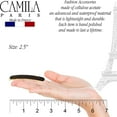 thumbnail image 6 of Camila Paris CP2990 French Hair Barrettes Clips for Women Handmade Small Girls Side Slide-in Barrette Clip, Hair Accessories for Women. Strong Hold No Slip Grip Fashion Durable Styling, Made in France, 6 of 24