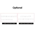 thumbnail image 3 of 61-key Piano Keyboard Music Note Pad Mat Silica Removable Piano Keyboard Note Labels Finger Practice Guide Silicone Strips Teaching Aid Note Chart for Beginner Student Piano Practice, 3 of 3