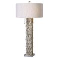 thumbnail image 2 of Uttermost Lampe de Table en Bambou Argenté, 2 of 2