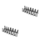 thumbnail image 1 of Moyic Cake Decorating Tips with Icing Bag Reusable Nozzles Pastry Steel Props Kit Confectionery Cream Making Equipment for Using No.04 Satz2 2piezas Moyic CBP046421, 1 of 3