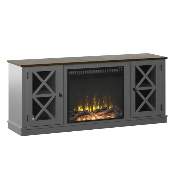 Twin Star Home Modern Farmhouse ClassicFlame Electric Fireplace TV