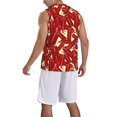thumbnail image 2 of Sikiie Fire Extinguisher Basketball Jersey Reversible Men's Mesh Athletic Sports Shirts Training Practice S-4XLLarge, 2 of 6