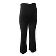 thumbnail image 6 of TYGHBN Maternity Flare Pants Over The Belly Work Pregnancy Pants Stretchy Wide Leg Trousers with Pockets Maternity Pants and Tops Maternity Winter Leggings Women Maternity Tights over The Belly, 6 of 7
