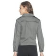 thumbnail image 3 of Campus Sutra Women Stylish Grey Casual Jacket, 3 of 3