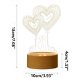 thumbnail image 3 of TIMIFIS Bedside Lamp Valentines Day Gift Led Usb Display Lamp Acrylic Night LED Lamp —Spring, 3 of 4