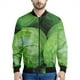 thumbnail image 3 of Chaqueta con cremallera y estampado 3D de hojas de repollo para hombre y mujer, sudadera informal holgada de manga larga, chaqueta bomber con cremallera para primavera y otoño, 3 of 5