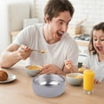 thumbnail image 3 of 2 in 1 Stainless Steel Thermal Bowl with Detachable Silicone Sleeve and Secure Suction Base for Convenient Food Storage, 3 of 3