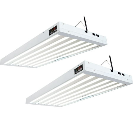 2 Agrobrite T5 324w 4 6 Grow Light Fixtures W Fluorescent Lamps Flt46 2 Agrobrite T5 324w 4 6 Grow Light Fixtures W Fluorescent Lamps Flt46