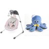 Ingenuity InLighten Cradling Swing, Ansley with BONUS Octoplush Toy