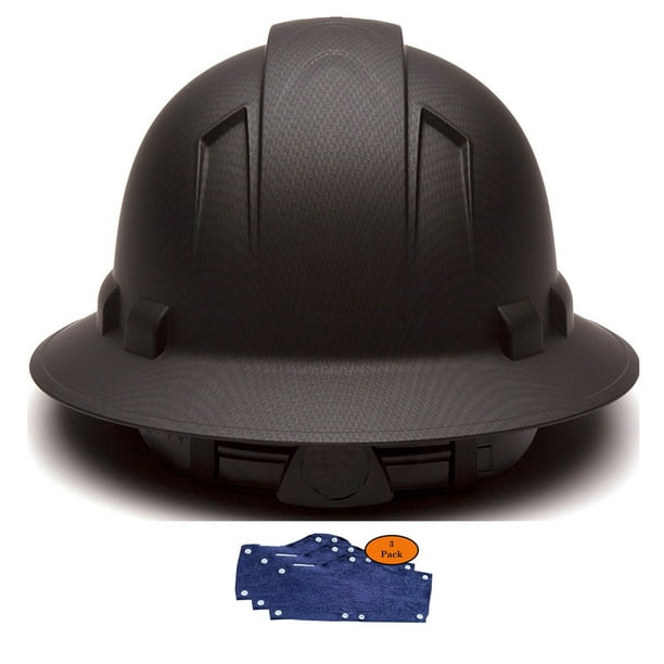 Download Full Brim Pyramex Hard Hat, Hydrodipped Black Matte Safety ...