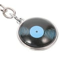 thumbnail image 3 of SOPOTUTU 4-Pack Lightweight Metal Vinyl Record Keychains, Unique Pendant Bag Charms, Retro Music Accessories, 3 of 6