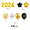 Suit 3, variant on Graduation Decorations Balloons, Black and Gold 2026 Grad Balloon for Boys Girls Party Supplies Outdoor Indoor