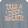 thumbnail image 3 of Instant Message - Take A Deep Breath - Women's Racerback Tank Top, 3 of 6