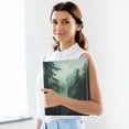 thumbnail image 6 of FORMRS 3 Ring Binder 1.5 inch with Pockets Set of 2 Clip Board 200 Sheets Capacity, Green Forest, 6 of 8