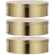 thumbnail image 5 of 3 latas redondas de hojalata con tapa para galletas, dulces y aperitivos., 5 of 8