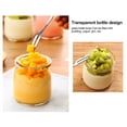 thumbnail image 4 of Paquete De 2 Botellas De Leche, Tarro De Cristal, Superficie Lisa, Taza De Agua De 200Ml, Suministros De Cocina, Accesorios Para El Hogar, Utensilios, Tazas De Postre Inevent HA039032-00, 4 of 6