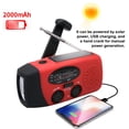 thumbnail image 2 of Emergency Hand Crank with LED Flashlight, Portable Weather, 2 of 8