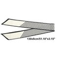 thumbnail image 4 of Unique Bargains 1 Pc Scarf Headband Stripes Neck Scarf for Women Black, 4 of 5