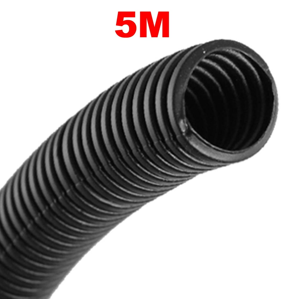 5M Length Wiring Sleeve Flexible Corrugated Bellow Tube Pipe Walmart