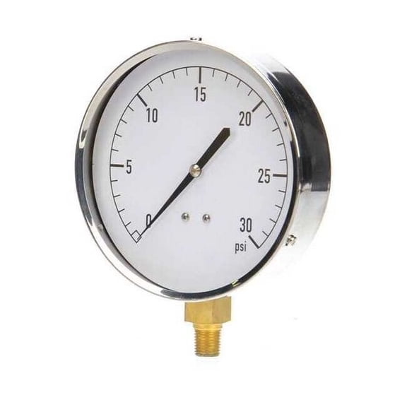 Manufacturer Varies Pressure Gauge,Mechanical Cont,4-1/2 In 18C747