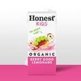 thumbnail image 2 of Honest Kids Organic Berry Good Lemonade Fruit Juice, 6 fl oz, 8 Juice Boxes, 2 of 15