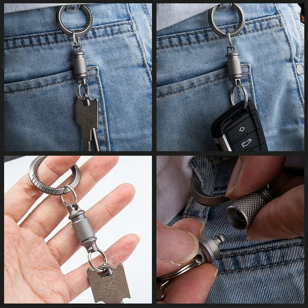 Keyring purse top