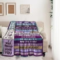 thumbnail image 2 of Mothers Day Blanket Gifts for Mother in Law, Mother in Law Gift Blanket 50"x60", Mother in Law Birthday Gift Ideas, Future Mother in Law Gifts from Daughter in Law, Mother in Law Wedding Gift, 2 of 6