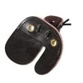 thumbnail image 4 of Cuero de La PU con Lengüeta para El , Tiro con , Protección para Los , para Niños Adultos Zulema Pestaña de dedo de tiro con arco, 4 of 5
