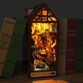 Tianyu diy Cabin Book Stand TC16 Leisurely Years Handmade Assembled