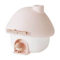 Portable Mini Humidifier with Night Light, Cool Mist Essential Oil Diffuser for Bedroom Office Travel, Quiet Ultrasonic Personal Small Humidifiers, USB Rechargeable Air Vaporizer