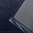 thumbnail image 4 of Exclusive Home Velvet Heavyweight Light Filtering Hidden Tab Top Curtain Panel Pair 52""x84"" Navy, 4 of 5