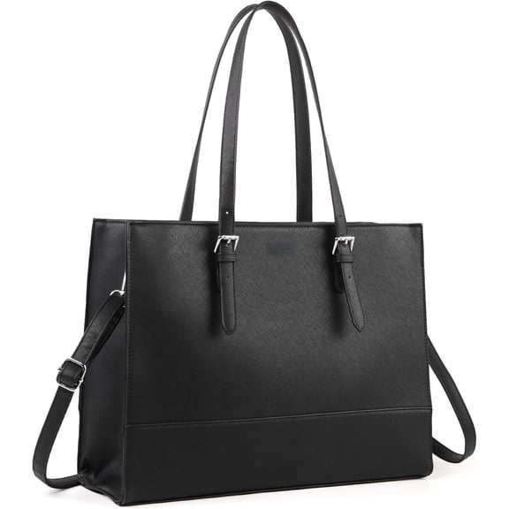 Laptop Tote Bag for Women, 15.6 Inch Work Bag Computer Business Bag Office Briefcase Purse and Handbag