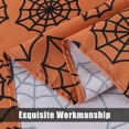 thumbnail image 7 of LUSHVIDA Halloween Tablecloth- Rectangle 60x84 inch Orange Spider Web Pattern Wrinkle Resistant Tablecloths for Halloween Decoration, 7 of 7
