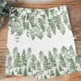 thumbnail image 4 of Green Pine Tree Kitchen Towels Set of 4, Water Absorbent Dish Towel, Vintage Watercolor Botanical Decorative Hand Towels - Quick Drying Cloth for Cooking Baking, 18x28 Inch, 4 of 8