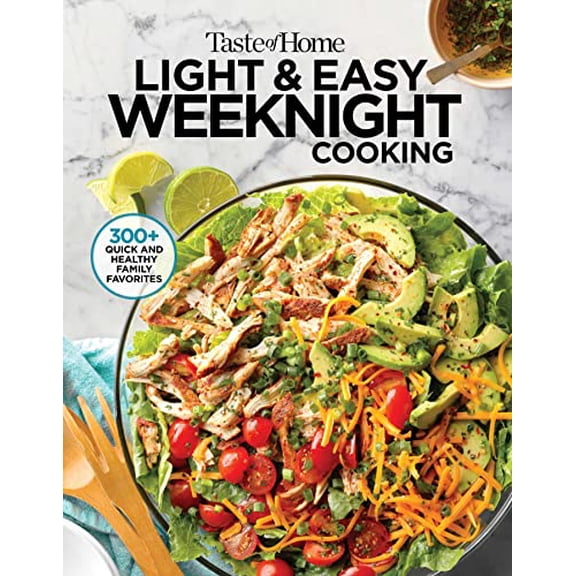Pre-Owned Taste of Home Light & Easy Weeknight Cooking: 307 Healthy Recipes for Quick & Delicious Meals (Taste of Home Heathy Cooking)