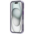 thumbnail image 3 of Candy Color Translucent Phone Case for iPhone 16 Plus, Compatible with MagSafe - Ultra Slim Lightweight Shockproof Protective Anti-Yellow Phone Cover Designed for iPhone 16 Plus, Purple, 3 of 5
