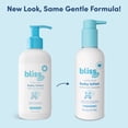 thumbnail image 3 of Bliss Baby Lotion, Premium & Fragrance-Free, for Dry & Sensitive Skin, Hydrating Daily Lotion - For Babies, Kids & Adults, Vegan, Hypoallergenic, Dermatologist Tested, Clean & Gentle, 8 fl oz., 3 of 11