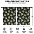 thumbnail image 2 of Blackout Kids Curtains,Black Soccer Balls with Green Elements Pattern Childrens Insulated Curtains Set Of 2,Bedroom Essentials,Toddler Room Decor 42"x54", 2 of 5