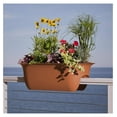 ZZYY Modica Deck Rail Planter 24" Terra Cotta (MR2446)