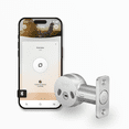 thumbnail image 2 of Level Smart Lock Bluetooth Deadbolt Stainless Steel Silver Keyless Entry, 2 of 12
