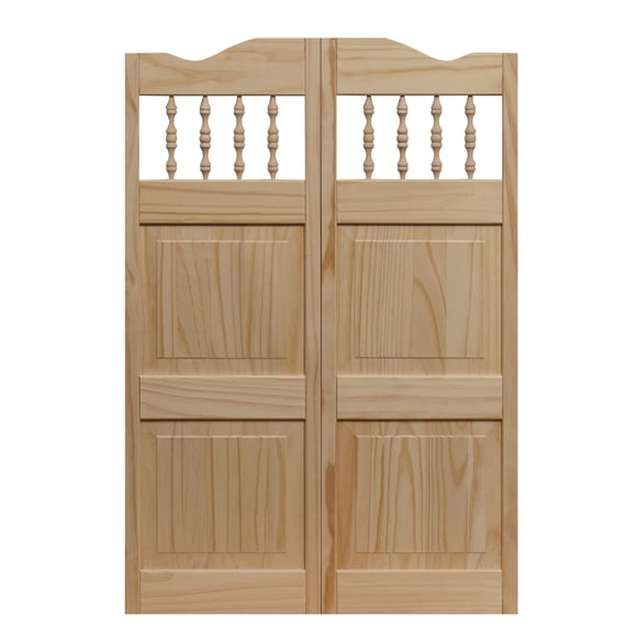 LTL Home Products 848042 Carson City Interior Solid Wood Swing Door, 30" x 42", Unfinished Pine