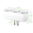 thumbnail image 2 of Gupgi Interrupteur Multi-Usage, Alimentation 3 en 1 Prise Allemagne pour Usage Domestique, 2 of 7