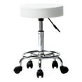 thumbnail image 2 of Winado Adjustable Swivel Salon Bar Stool Ha Ha Feet Rotation Bar Stool White, 2 of 4