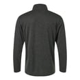 thumbnail image 5 of AllPro 4HM700 Performance Mélange Quarter-Zip Pullover-Black Melange-XS, 5 of 6