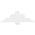 thumbnail image 2 of 48"W x 16"H x 2"D x 6"F, 8/12 Pitch, Kennewick Architectural Grade PVC Gable Bracket, 2 of 8