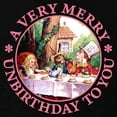 thumbnail image 3 of CafePress - A Very Merry Unbirthday To You Kids Dark T Shirt - Dark T-Shirt Kids XS-XL, 3 of 4