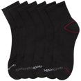 thumbnail image 4 of Medias deportivas Reebok con amortiguación, corte alto cuarto, negras, pack de 6, 4 of 7