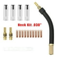 thumbnail image 1 of Lefu Electric Welder Mig Torch Parts Contact Tip Nozzle Torch Neck AK15, 1 of 4