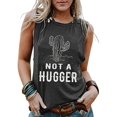 thumbnail image 1 of YourTops T-Shirt Femme Pas un Câlin Cactus, 1 of 2