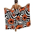 thumbnail image 2 of Bsubseach Colorful Florals Sarong for Women Swim Suit Cover Up Pareo Wraps Beach Long Skirt, 2 of 6